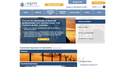 Desktop Screenshot of equityinstitutional.com